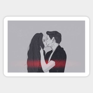 Kissing Sticker